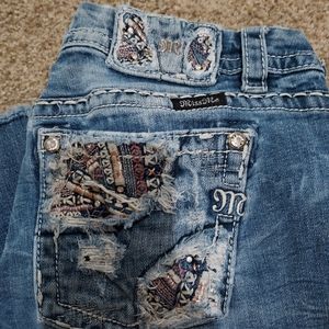 Miss Me easy crop jeans